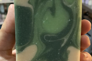 Spearmint & Eucalyptus Cold Process Soap made with Goat Milk