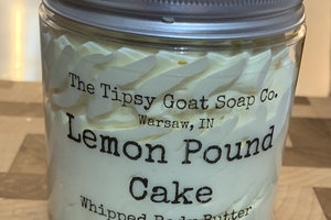 Lemon Pound Cake Whipped Body Butter