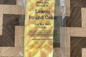 Lemon Pound Cake Soy Wax Melt Snap Bar