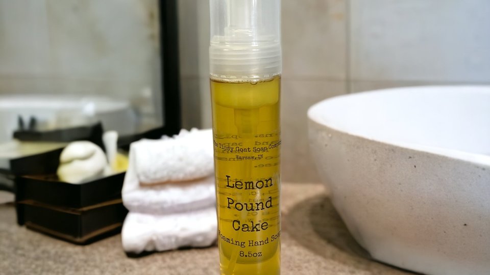 Lemon Pound Cake Foaming Hand Soap
