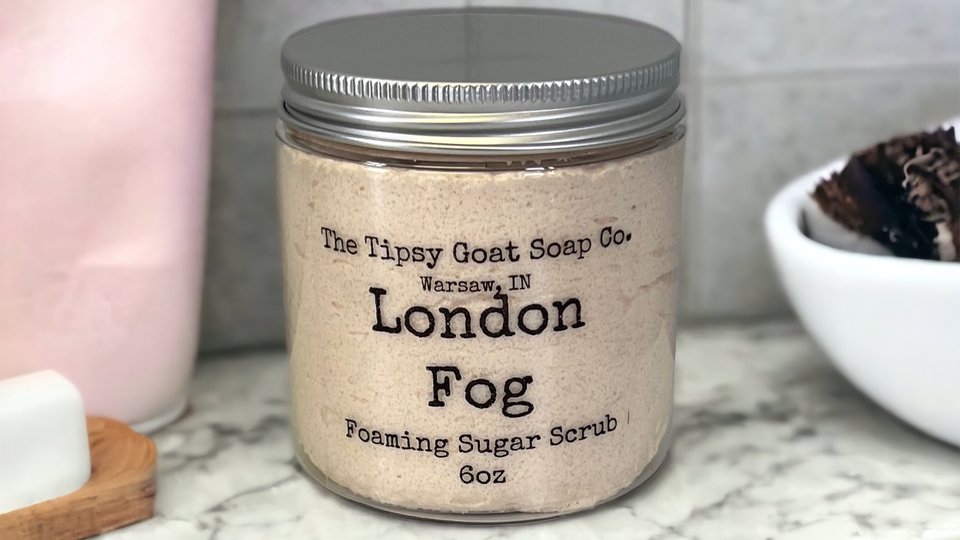 London Fog Foaming Sugar Scrub