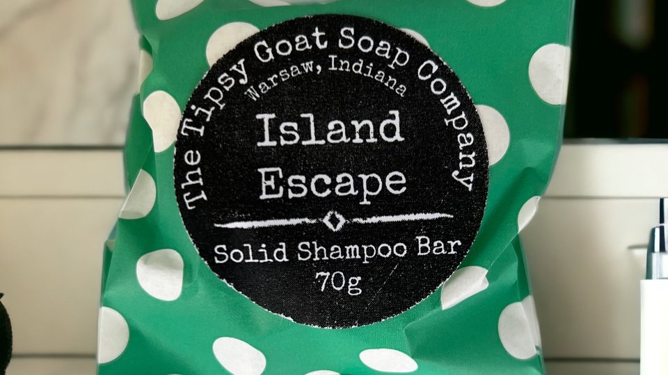 Island Escape Syndet Solid Shampoo Bar