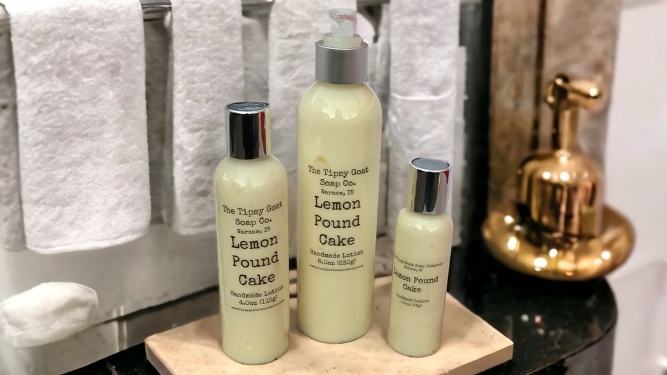 Lemon Pound Cake Handmade Lotion
