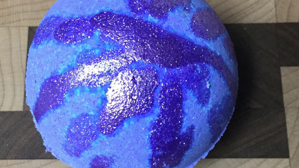 Black Raspberry Vanilla Bubble Bath Bomb