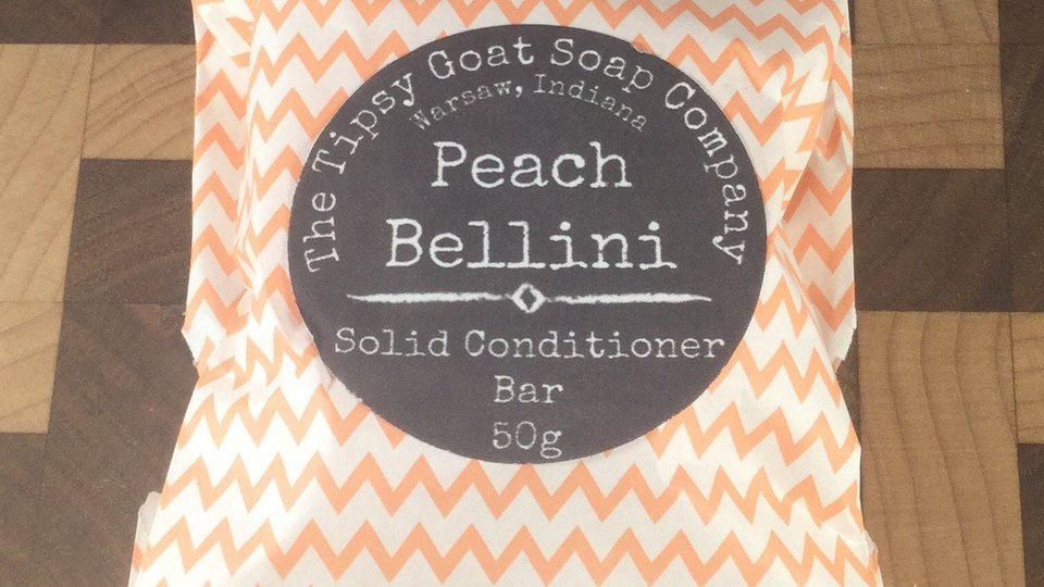 Peach Bellini Hair Conditioner Bar