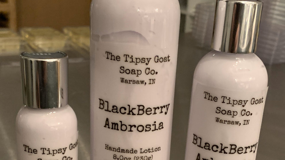 BlackBerry Ambrosia Handmade Lotion