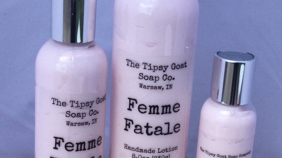Femme Fatale (Sex Bomb Type) Handmade Lotion