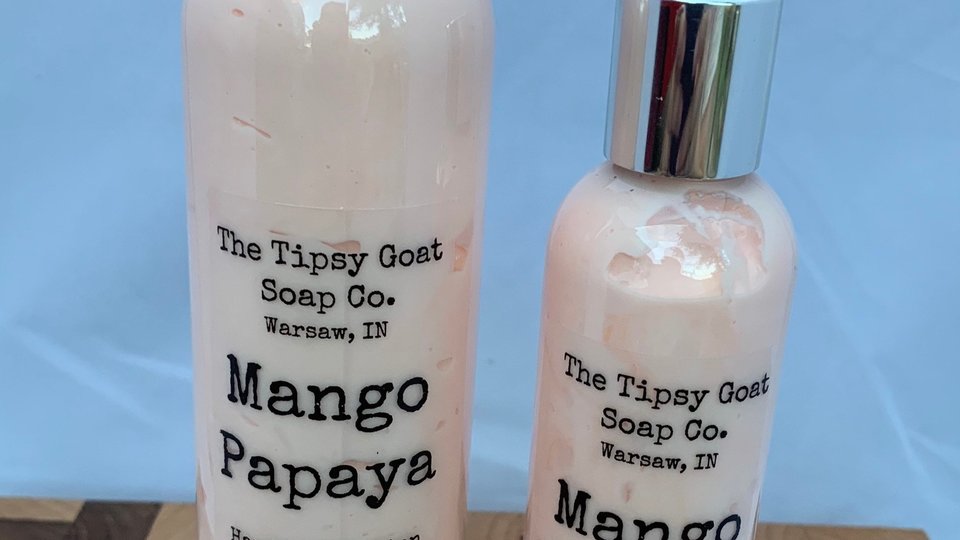 Mango Papaya Handmade Lotion