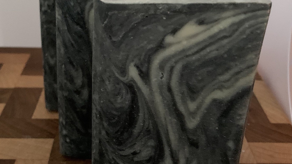 Black Tie Cold Process Soap made with Goat Milk