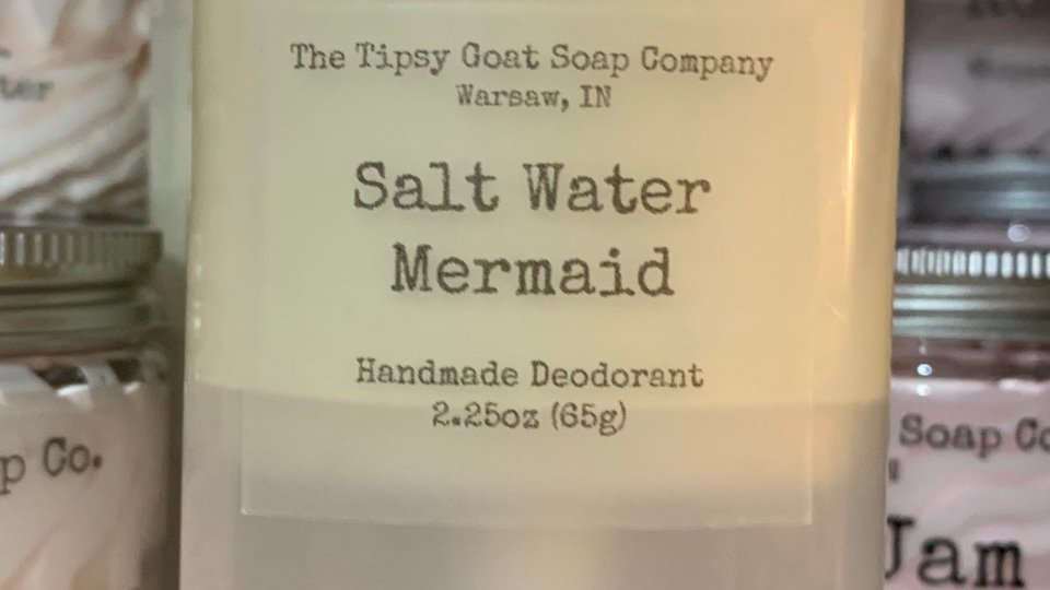 Saltwater Mermaid Handmade Deodorant
