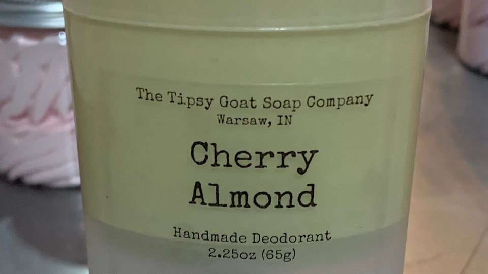 Cherry Almond Handmade Deodorant