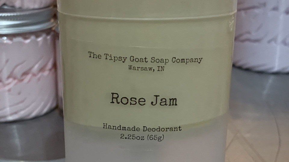 Rose Jam Handmade Deodorant
