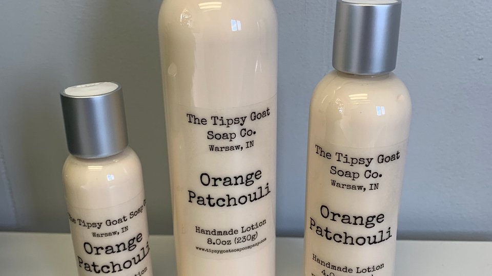 Orange Patchouli Handmade Lotion