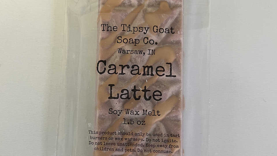 Caramel Latte Soy Wax Melt Snap Bar