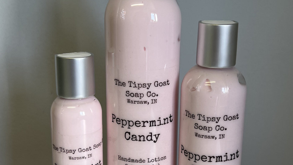 Peppermint Candy Handmade Lotion