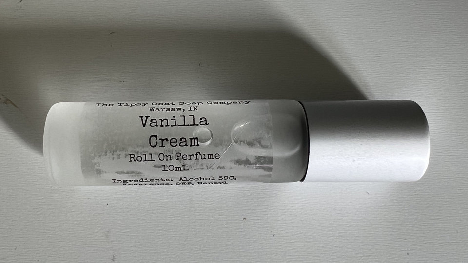 Vanilla Cream Roll On Perfume