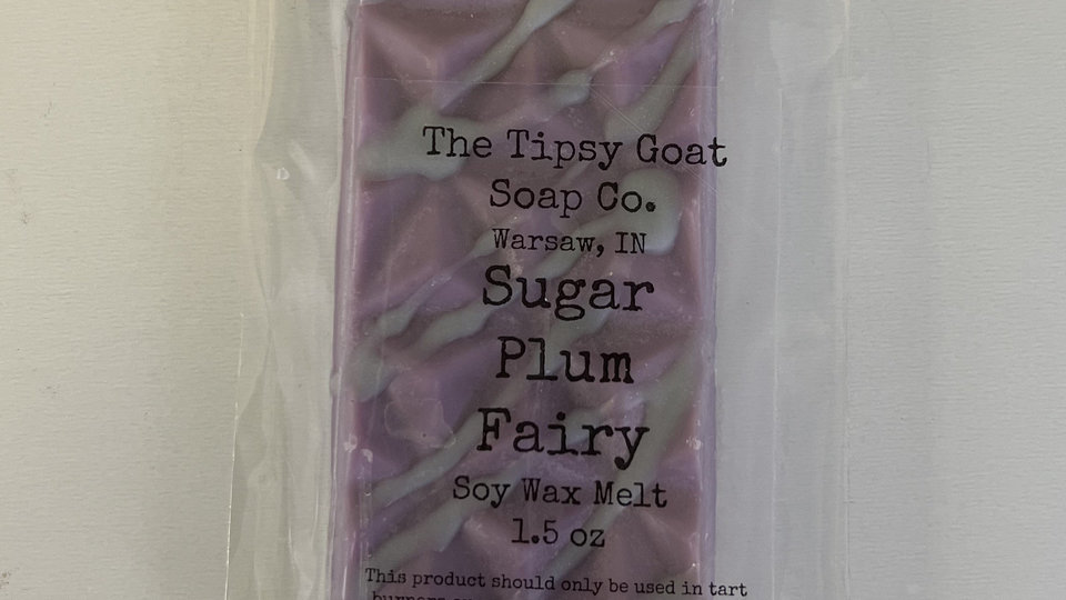 Sugar Plum Fairy Soy Wax Melt Snap Bar