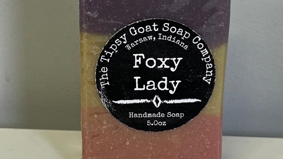 Foxy Lady Handmade Cold Process Soap made with Goat Milk