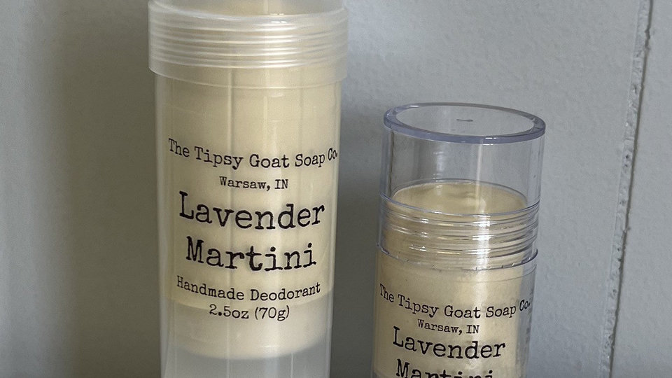 Lavender Martini Handmade Deodorant