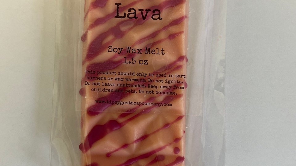 Lava Soy Wax Melt Snap Bar