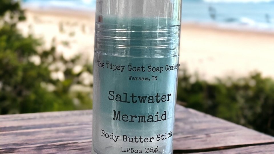 Saltwater Mermaid Body Butter Stick | Solid Lotion Stick