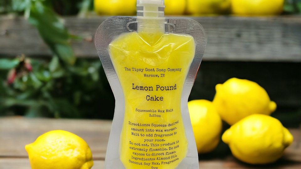 Lemon Pound Cake Squeezable Wax Melt
