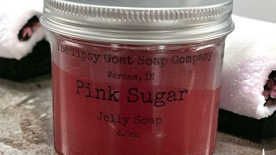 Pink Sugar Jelly Soap