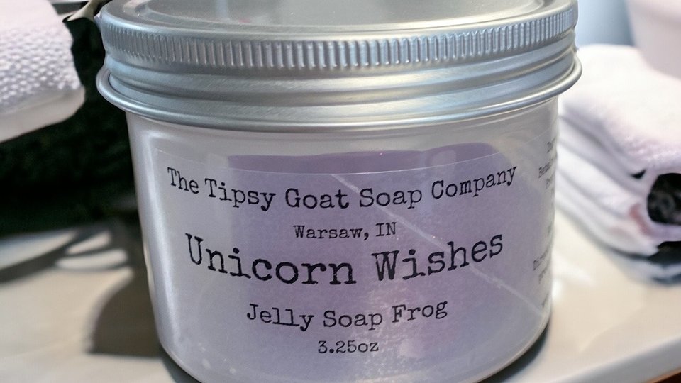 Unicorn Wishes Jelly Soap Animal