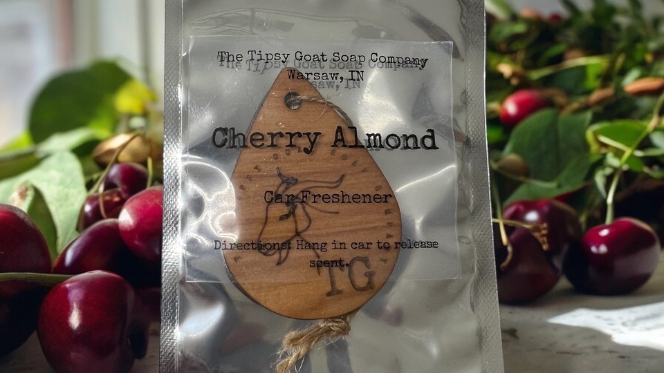 Cherry Almond Car Air Freshener