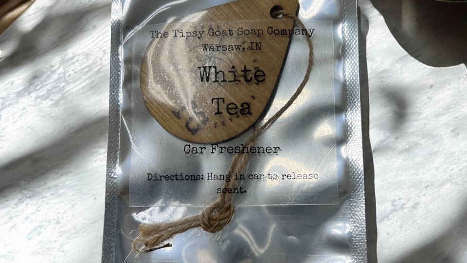 White Tea Car Air Freshener