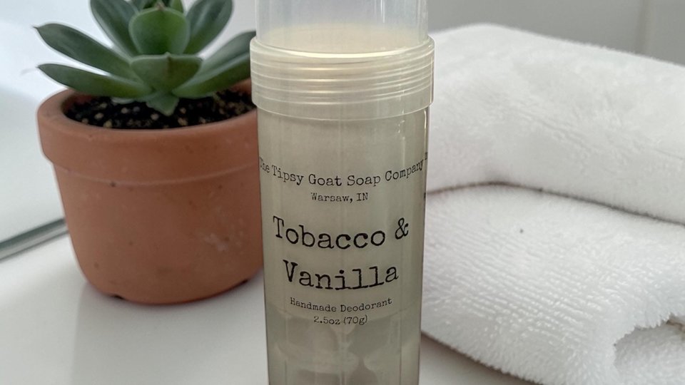 Tobacco & Vanilla Handmade Deodorant