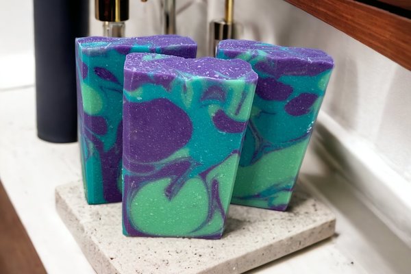 Saltwater Mermaid Handmade Cold Process Soap made with Goat Milk