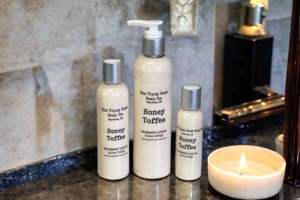 Honey Toffee Handmade Lotion