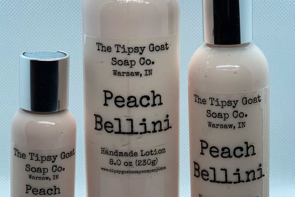Peach Bellini Handmade Lotion