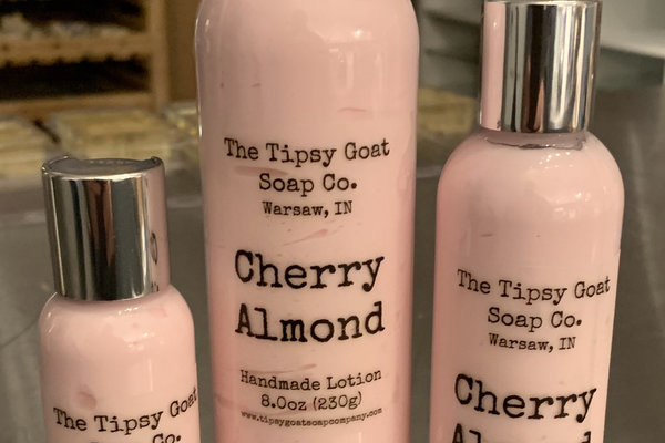 Cherry Almond Handmade Lotion