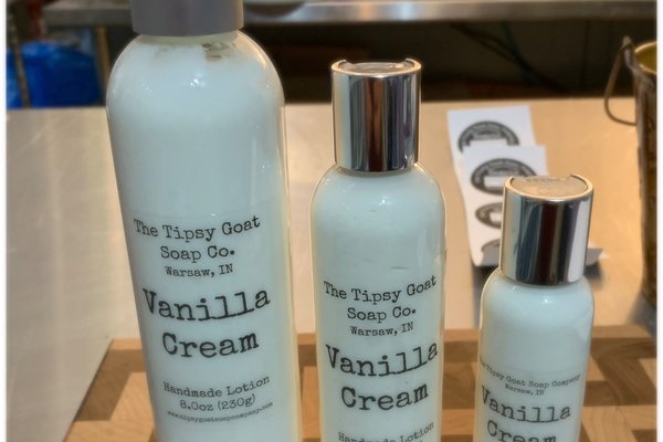 Vanilla Cream Handmade Lotion