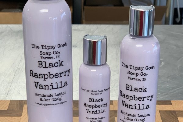 Black Raspberry Vanilla Handmade Lotion