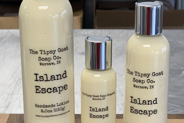 Island Escape Handmade Lotion