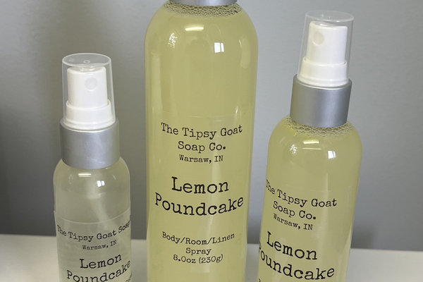 Lemon Pound Cake Body/Room/Linen Spray