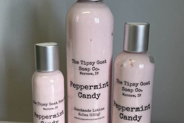Peppermint Candy Handmade Lotion