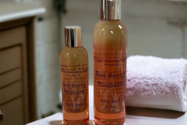 Red Berry Rhubarb Body Wash