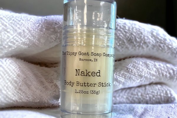 Naked (Unscented) Body Butter Stick | Solid Lotion Stick