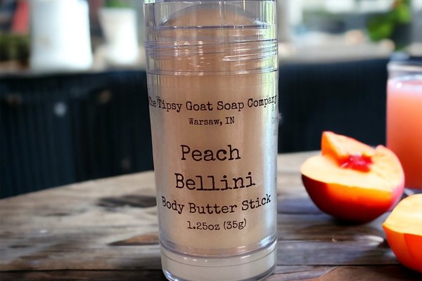 Peach Bellini Body Butter Stick | Solid Lotion Stick