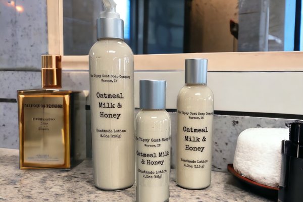 Oatmeal Milk & Honey Handmade Lotion
