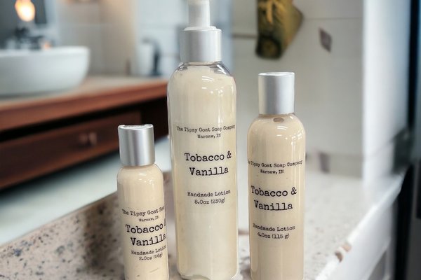 Tobacco & Vanilla Handmade Lotion