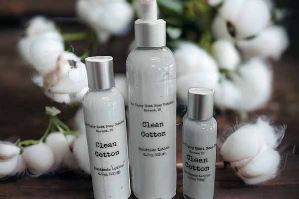 Clean Cotton Handmade Lotion
