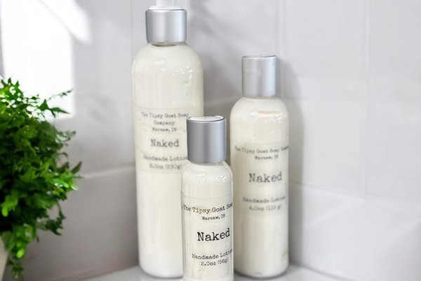 Naked (unscented) Handmade Lotion