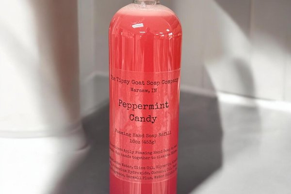 Peppermint Candy Foaming Hand Soap Refill