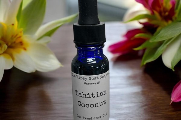 Tahitian Coconut Car Air Freshener Refresher Oil