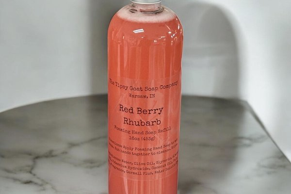 Red Berry Rhubarb Foaming Hand Soap Refill